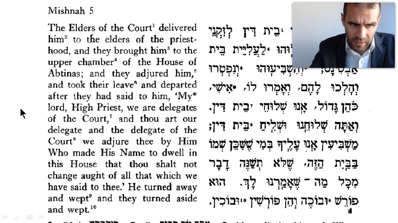 #37 ✡ Yoma 1:5-5:2