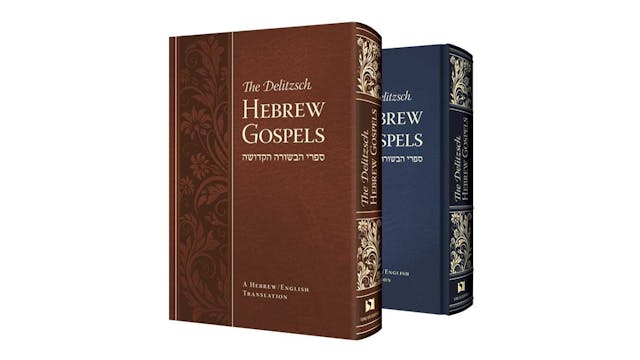 👍🏻 Delitzsch Hebrew Gospels: Rich, Au...