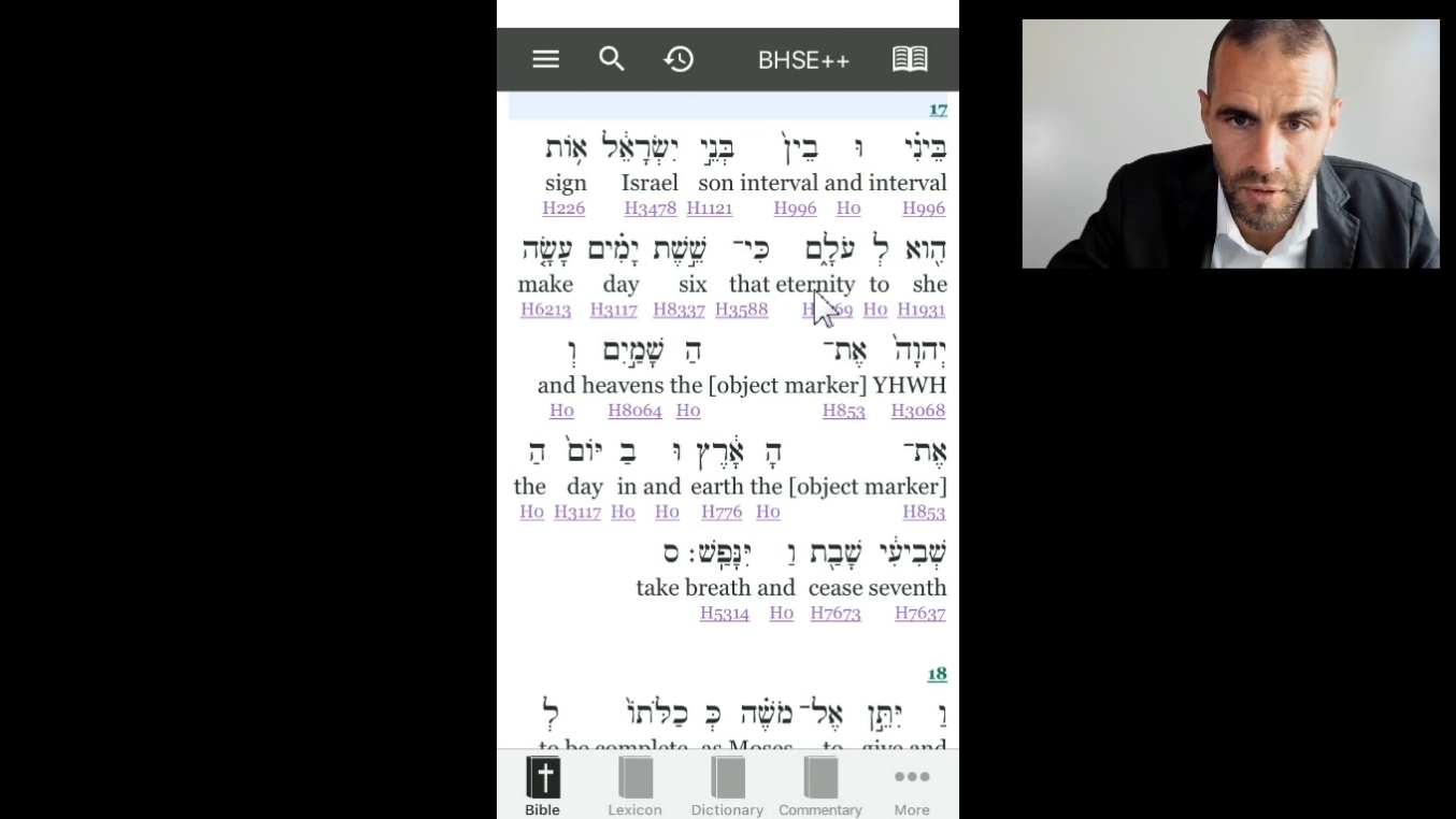 E-SWORD APP 4: Look up Hebrew/Greek words w/Strong's Concordance & Dictionaries.