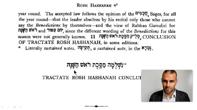 #48 ✡ Rosh Hashanah 2:8-4:9