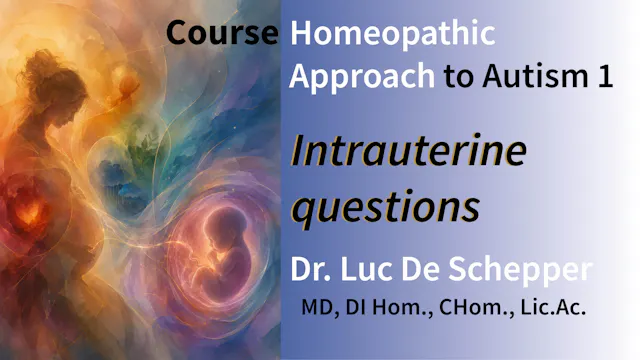 A Homeopathic Approach to Autism 1