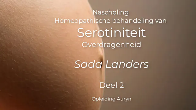 Serotiniteit Deel 2A