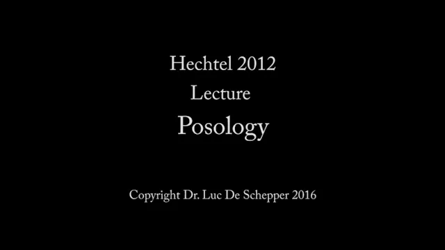 Course Posology Part 3 - A - Read the Quiz Questions.