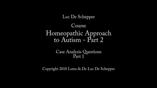 Course Autism II - Part 19