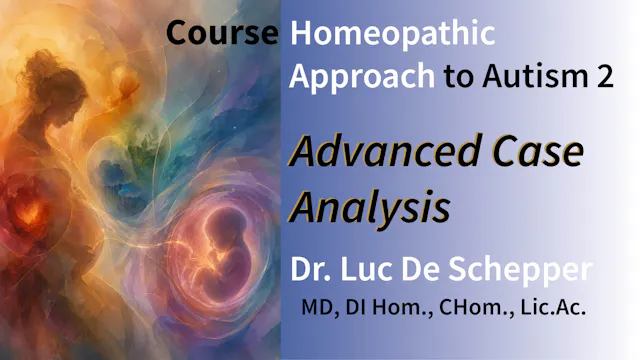 A Homeopathic Approach to Autism 2 - Case Analysis