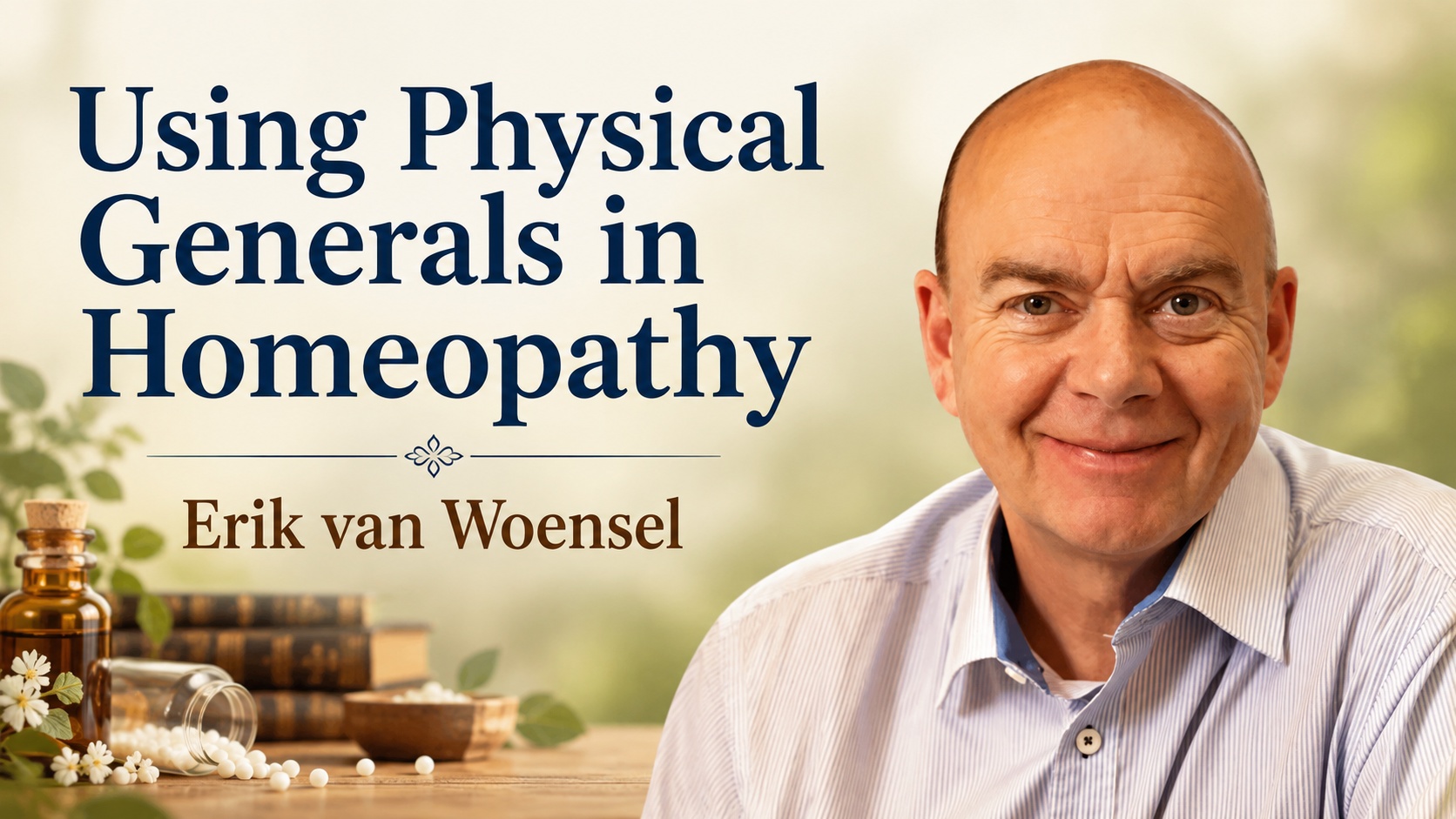 Erik Van Woensel - Physical Generals in Homeopathy
