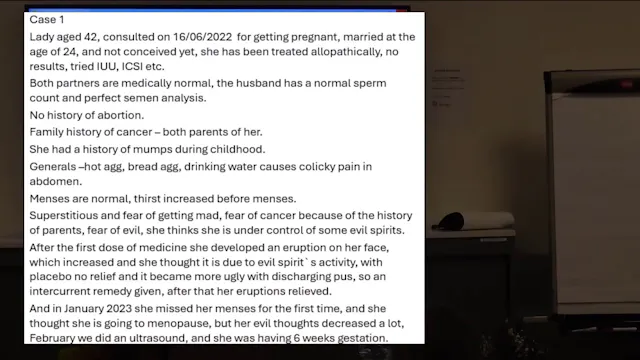 Veneeth course 3 – part 5 - Continuation of the case of a 42-year-old woman,