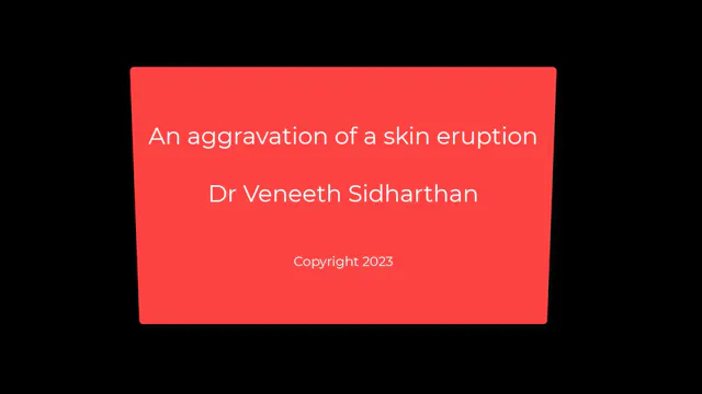 Veneeth course I - Bonus 2 - Skin problems often aggravate first