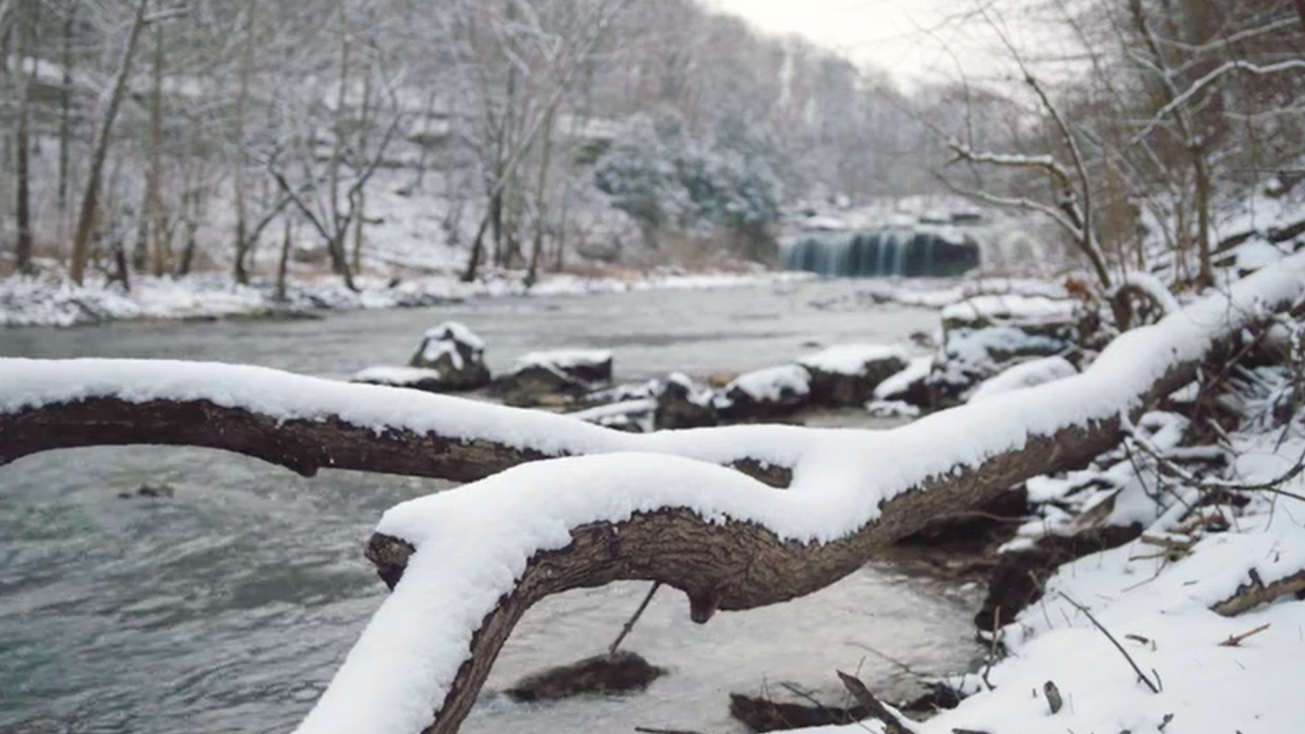 Winter Slow Moments: Cataract Falls