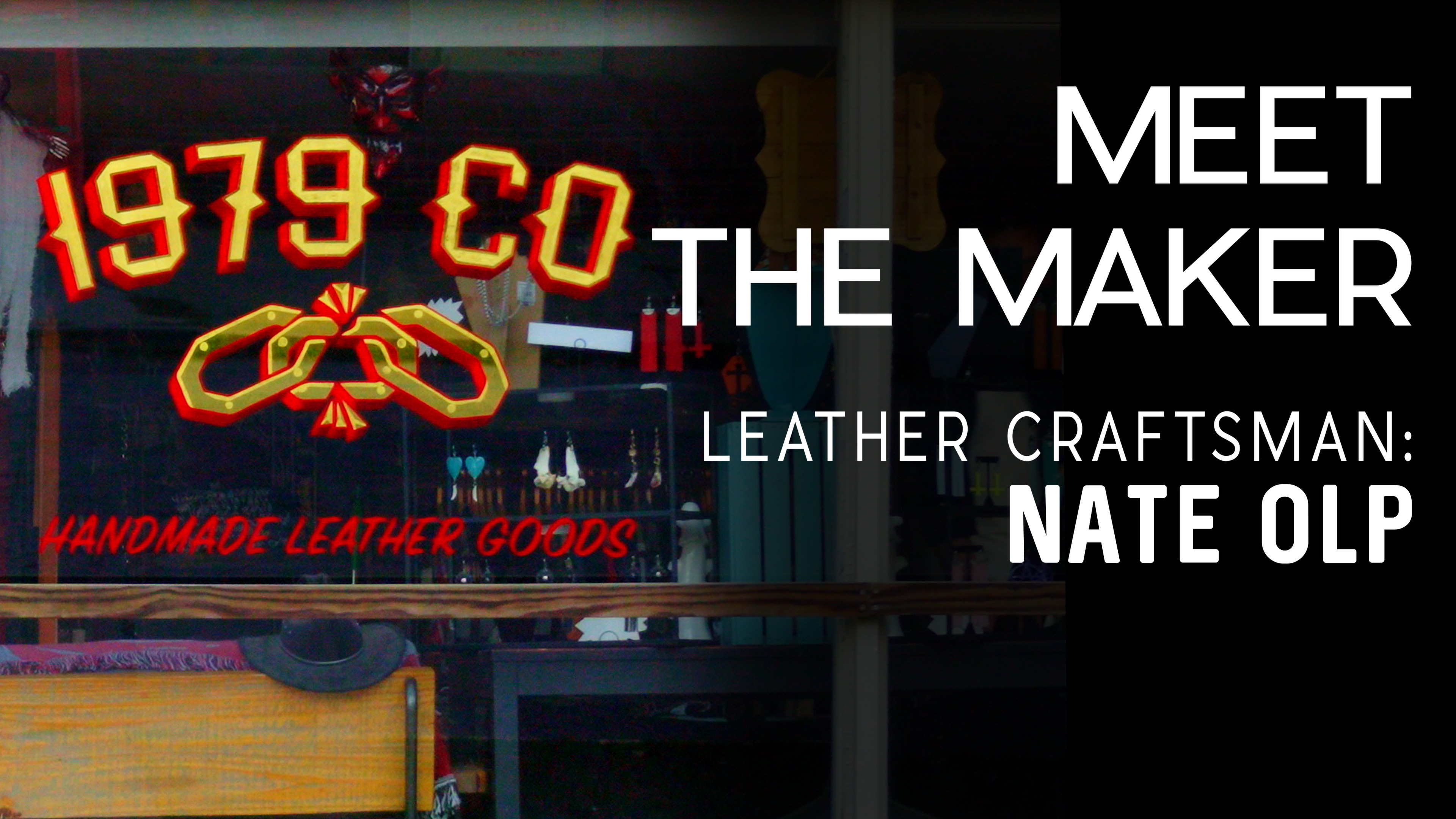 MEET THE MAKER: Nate Olp