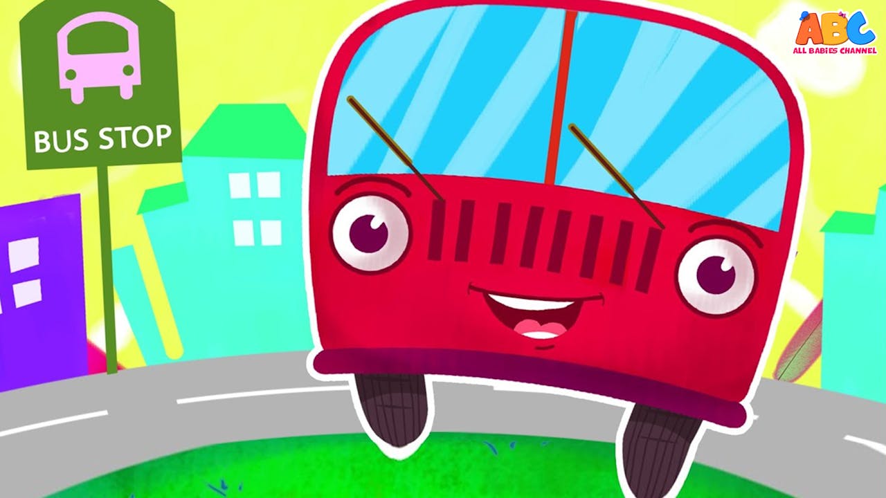 Wheels On The Red Bus HooplaKidz Plus Fun and Educational Videos