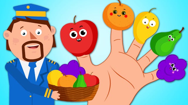 Fruits Finger Family With Captain Dis...