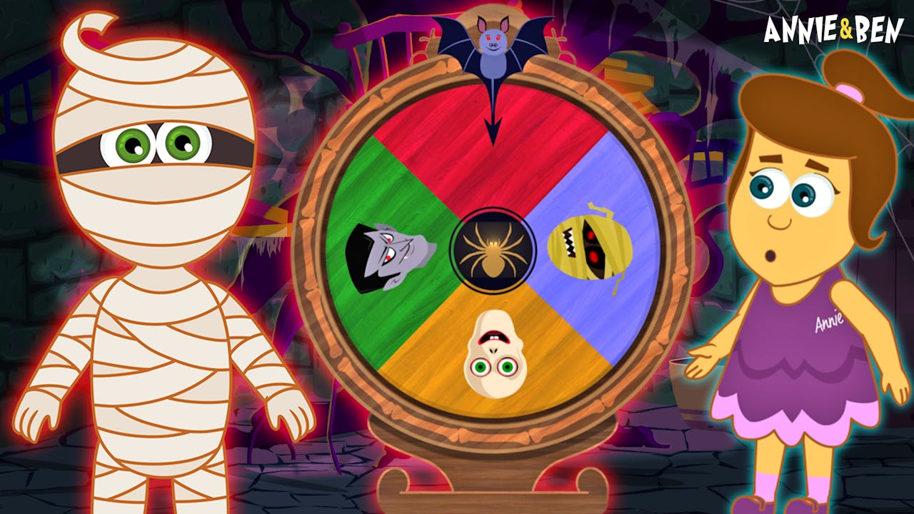 Halloween Spinning Wheel HooplaKidz Plus Fun and Educational Videos