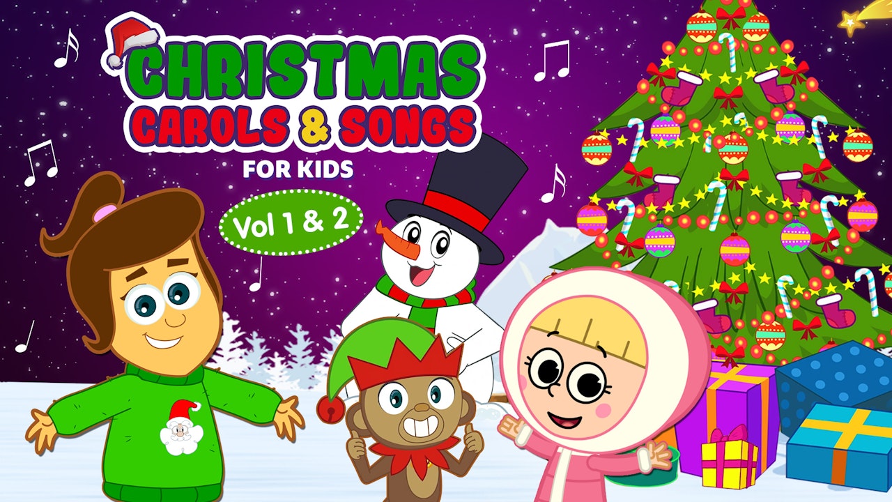 Christmas Carols & Songs for Kids Vol. 1 & Vol. 2