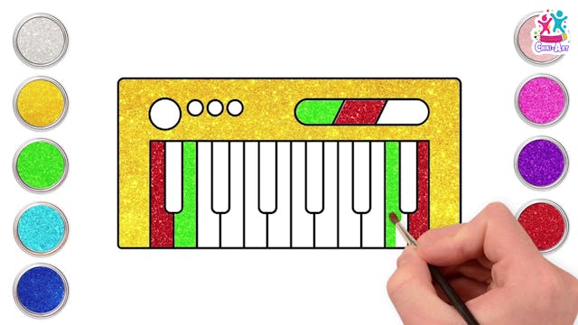 How To Draw A Musical Keyboard