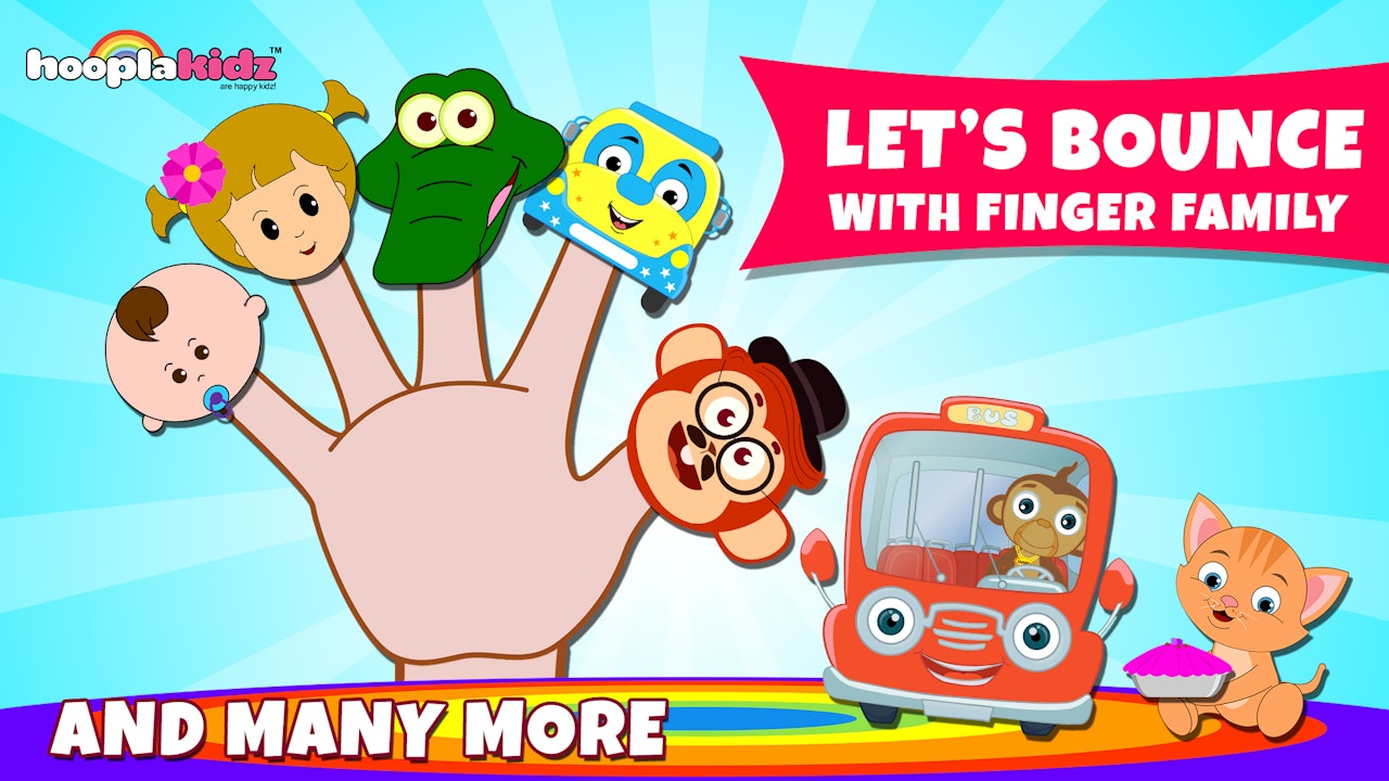 Let's Bounce With Finger Family