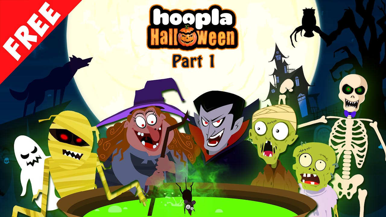 Hoopla Halloween Part 1 HooplaKidz Plus Fun and Educational Videos
