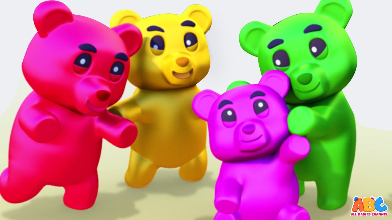 Gummy Bear Finger Family - HooplaKidz Plus - Fun and Educational Videos