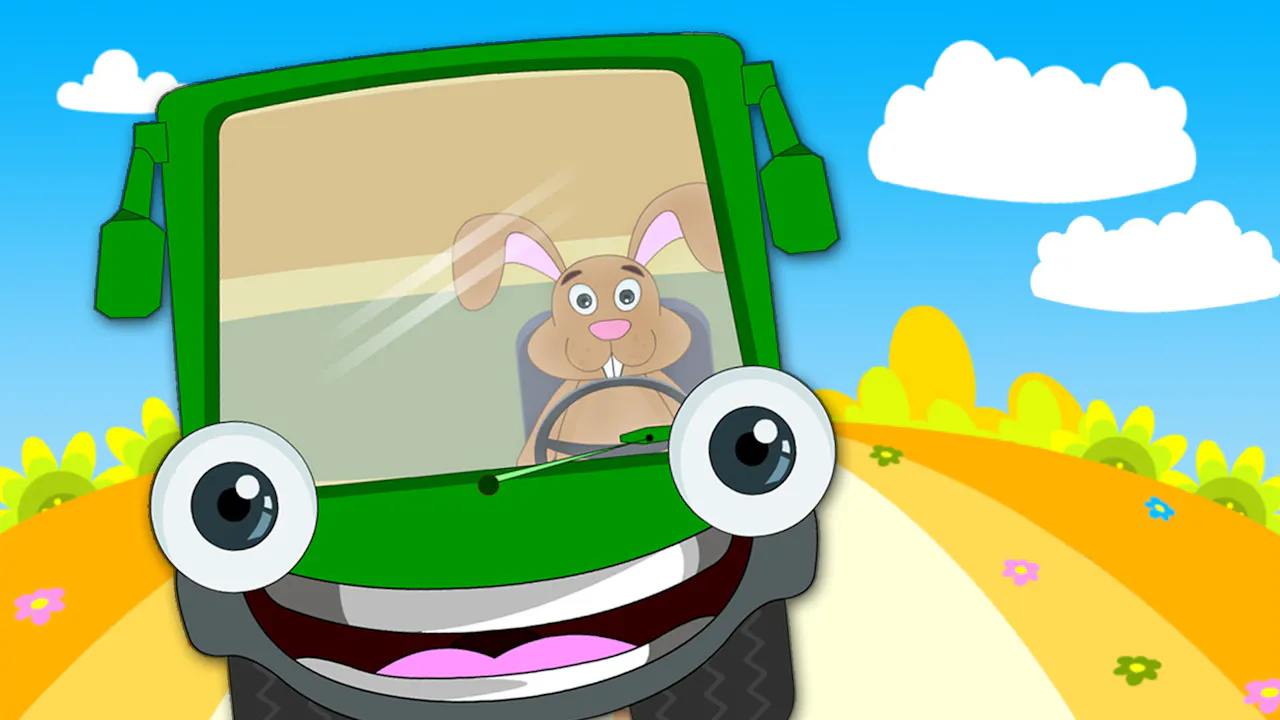 HooplaKidz - Wheels On The Green Bus - Season 1 - HooplaKidz Plus - Fun ...