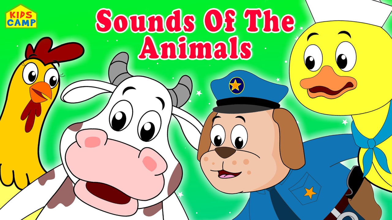 KidsCamp - Sounds Of The Animals - HooplaKidz Plus - Fun and Educational  Videos