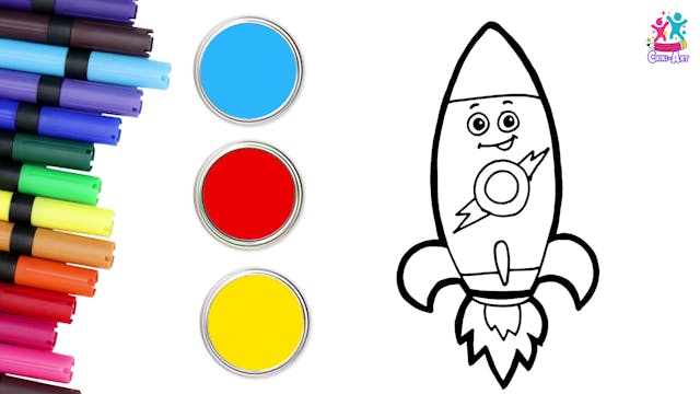 How To Draw A Rocket