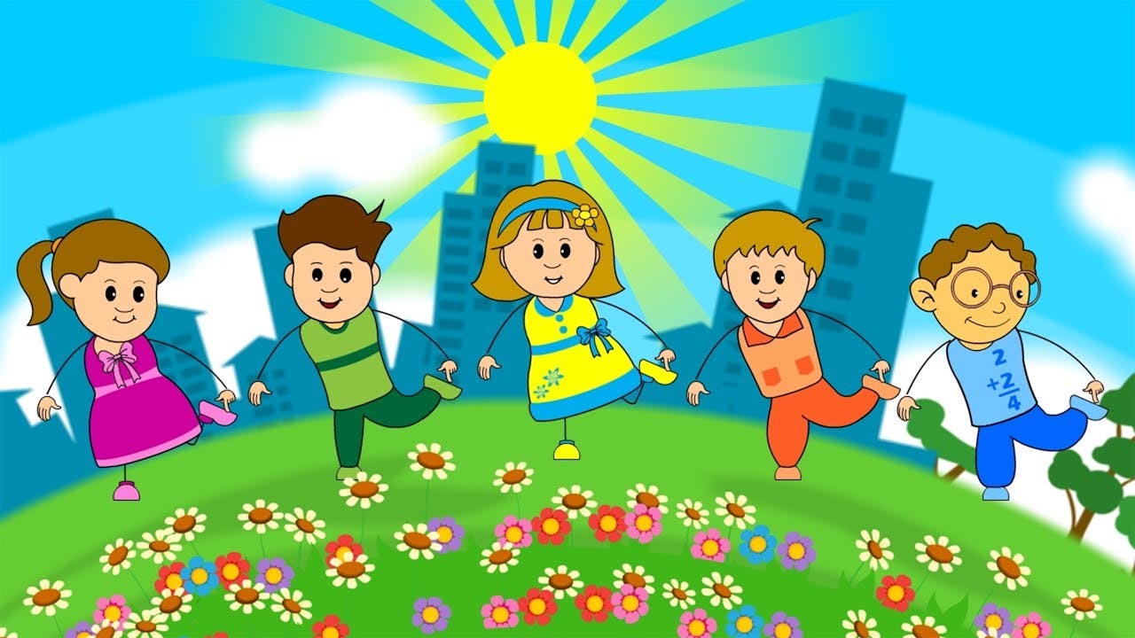 Head Shoulders Knees And Toes HooplaKidz Plus Fun and Educational