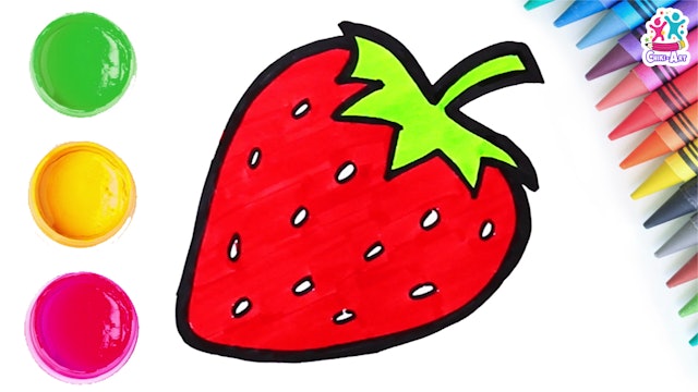 How To Draw Strawberry