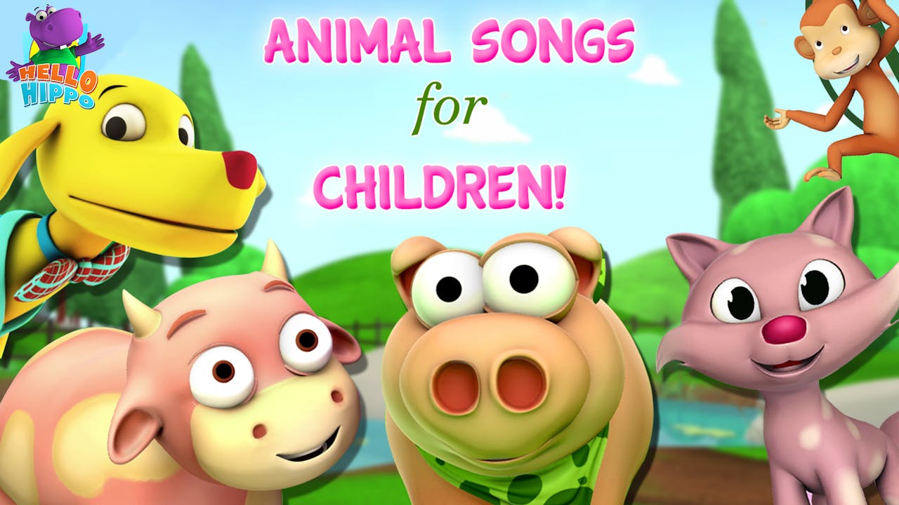 Animal Songs for Children! - Let Us Go Out to Play And Have Fun