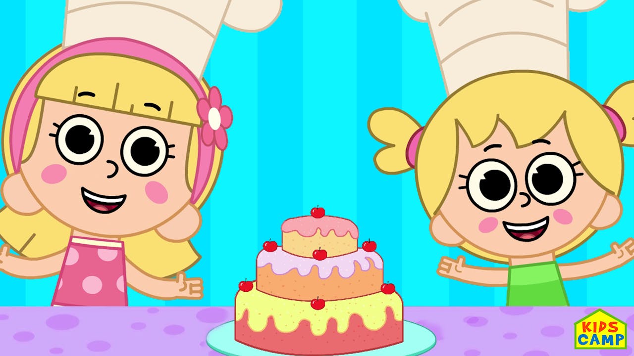 KidsCamp Bake a Cake Song Season 1 HooplaKidz Plus Fun and