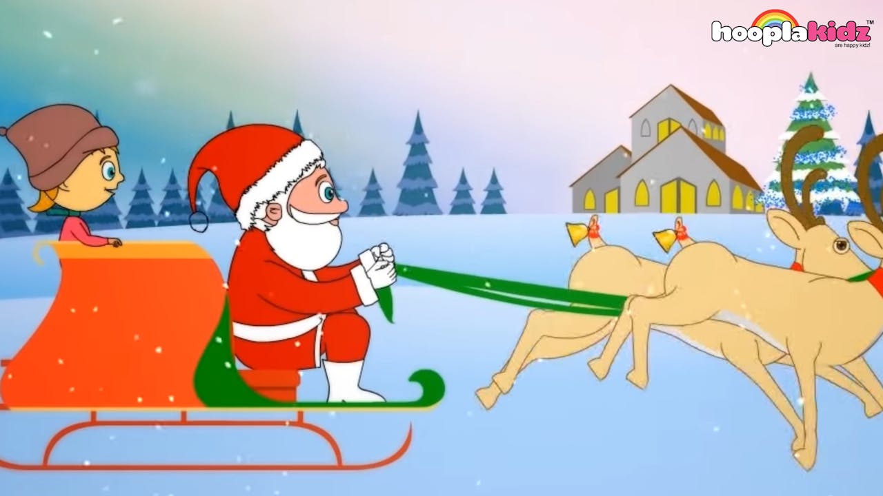 Jingle Bells HooplaKidz Plus Fun and Educational Videos