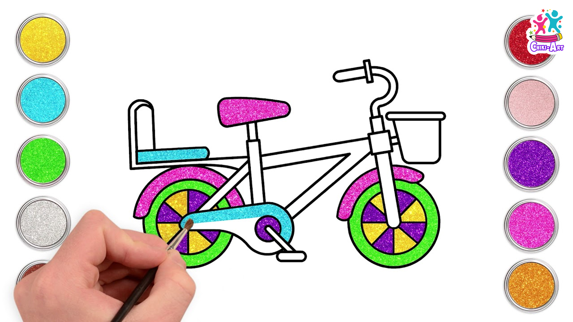 bicycle drawing simple