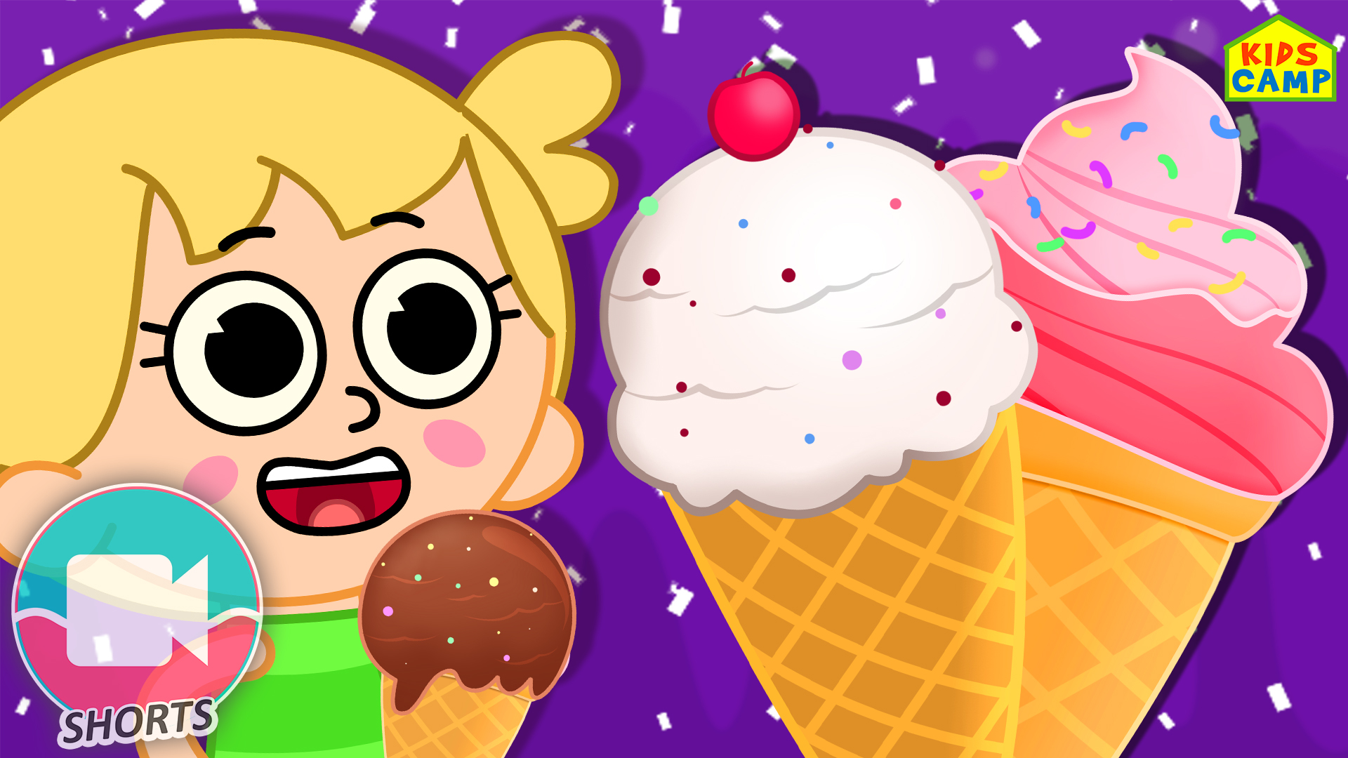 Ice Cream Song - HooplaKidz Plus - Fun And Educational Videos