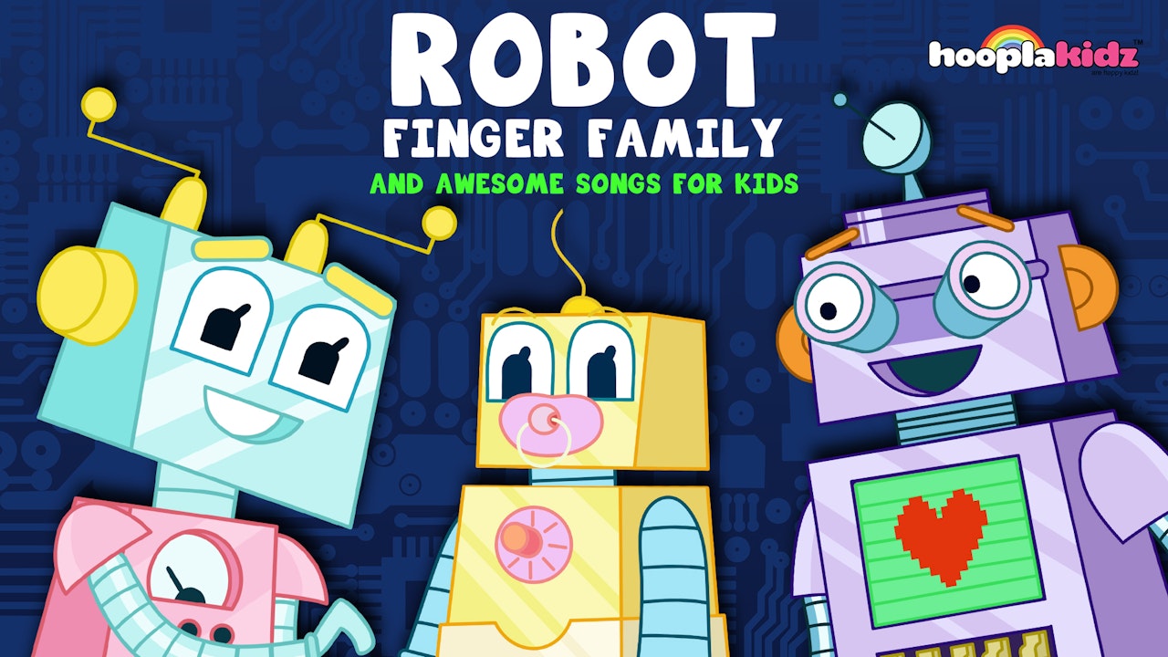 Robot Finger Family
