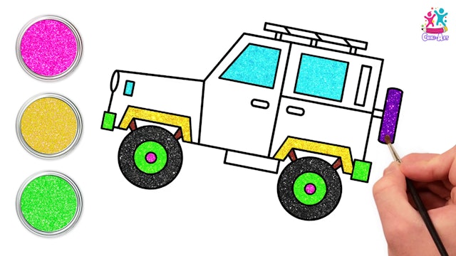Chiki Art -Jeep