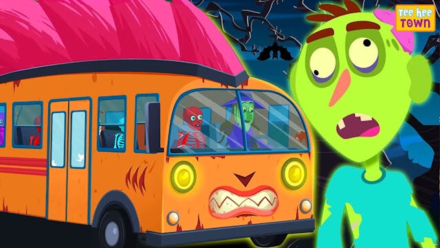 Wheels Of Spooky Bus Go Round And Rou...