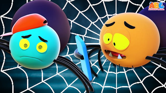 Five Funny Spiders (3D)