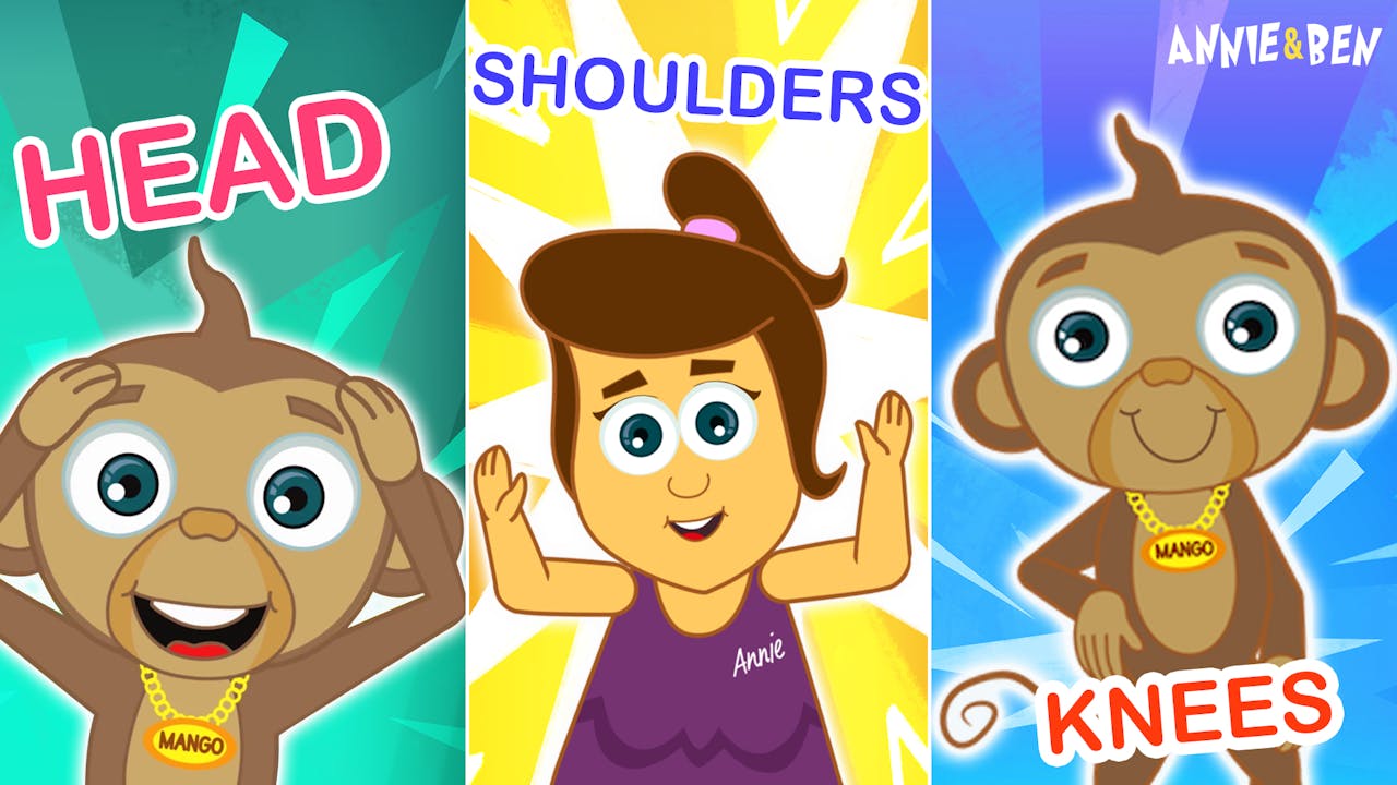 HooplaKidz Head Shoulders Knees and Toes HooplaKidz Plus Fun and