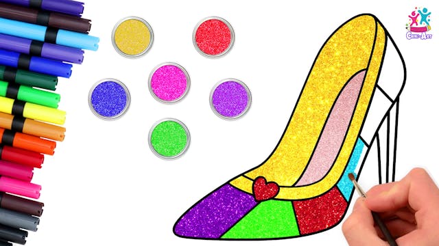 Chiki Art -Glitter Shoe