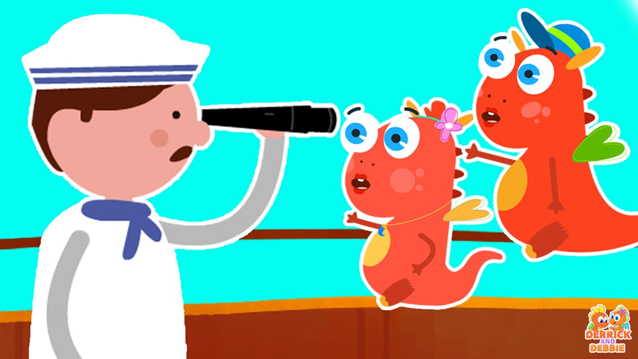 The Sailor Went To Sea - Hooplakidz Plus - Fun And Educational Videos