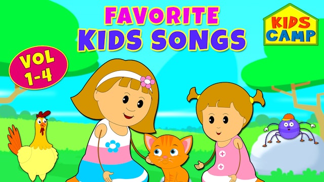 Favorite Kids Song Vol 1 to 4