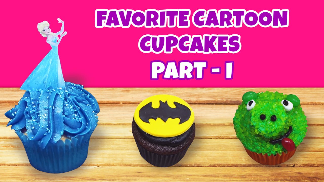 Your Favorite cartoon cupcakes - Part 1 - HooplaKidz Plus - Fun and ...