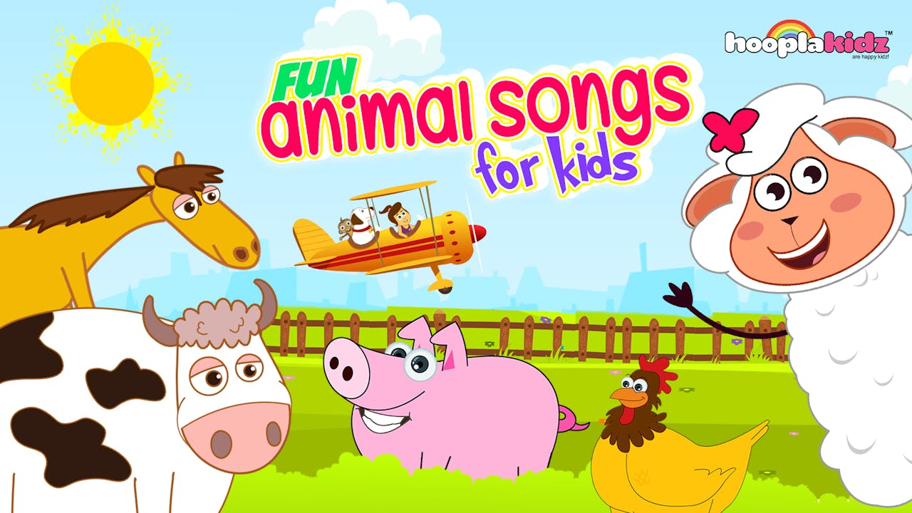 Fun Animal Songs for Kids - Animal Fair And Many More Animal Songs -  HooplaKidz Plus - Fun and Educational Videos