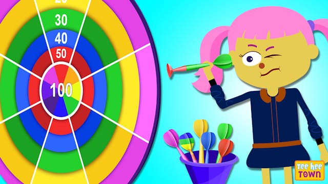 Learn Colors Song With Darts