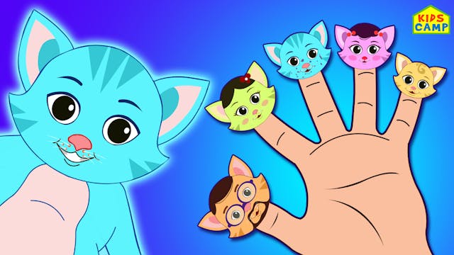 Cat Finger Family Song
