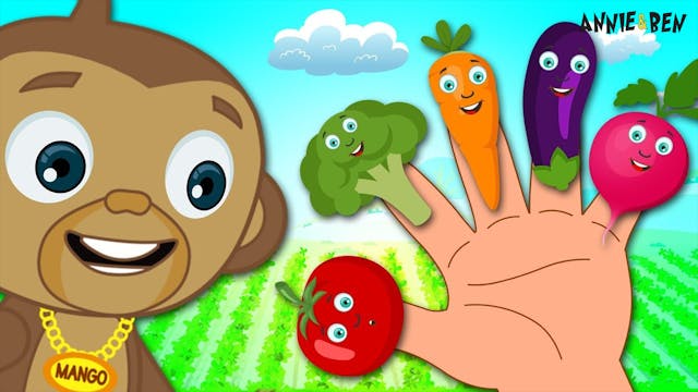 Healthy Vegetables Finger Family Song