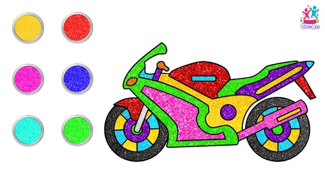 Chiki Art - Motorcycle