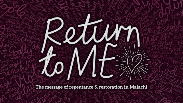 Return to Me // I Have Loved You!