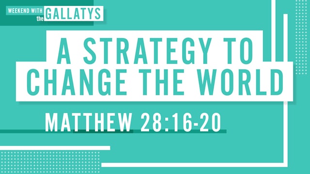 A Strategy to Change the World