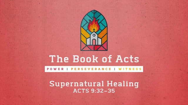 Supernatural Healing