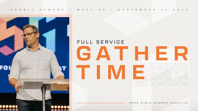 Gather Time | Gather Time is Prime Time